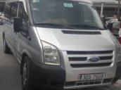 Bán Ford Transit đời 2010, màu bạc, 435tr