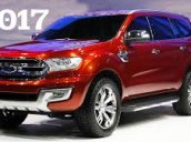 Bán ô tô Ford Everest 2.2L 4x2 Titanium AT đời 2017, màu đỏ, xe nhập