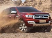 Bán ô tô Ford Everest 2.2L 4x2 Titanium AT đời 2017, màu đỏ, xe nhập