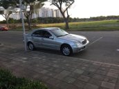 Bán Mercedes C180 đời 2001, màu bạc, nhập khẩu số tự động