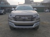 Bán Ford Everest 2.2L 4x2 Titanium AT 2017, màu xám (ghi), nhập khẩu nguyên chiếc