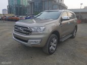 Bán Ford Everest 2.2L 4x2 Titanium AT 2017, màu xám (ghi), nhập khẩu nguyên chiếc