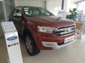 Bán ô tô Ford Everest 2.2L 4x2 Titanium AT đời 2017, màu đỏ