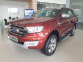 Bán ô tô Ford Everest 2.2L 4x2 Titanium AT đời 2017, màu đỏ