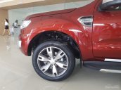 Bán ô tô Ford Everest 2.2L 4x2 Titanium AT đời 2017, màu đỏ