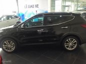 Bán Hyundai Santa Fe 2.2 4WD đời 2017, màu đen