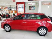 Bán Toyota Yaris 1.5G CVT sản xuất 2017, màu đỏ, nhập khẩu, 617tr