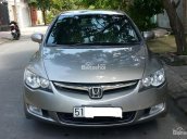 Bán Honda Civic 2.0 2007, màu bạc chính chủ, giá 430tr