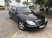 Bán Mercedes S350 sản xuất 2002, màu đen như mới