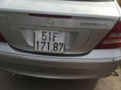 Bán gấp Mercedes C200 AT đời 2003, màu bạc, 235tr