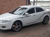 Bán ô tô Mazda 6 sản xuất 2004, màu trắng, giá chỉ 290 triệu