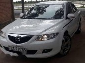 Bán ô tô Mazda 6 sản xuất 2004, màu trắng, giá chỉ 290 triệu