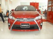 Bán Toyota Yaris 1.5G AT đời 2017, màu đỏ, giá tốt