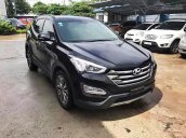 Bán Hyundai Santa Fe đời 2015, màu đen