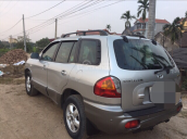 Bán xe Hyundai Santa Fe sản xuất 2005 màu bạc nhập khẩu