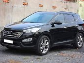 Bán ô tô Hyundai Santa Fe 2.4WD AT sản xuất 2015, màu đen