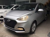 Cần bán gấp Hyundai Grand i10 CKD Sedan đời 2017, màu xám