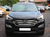 Bán ô tô Hyundai Santa Fe 2.4WD AT sản xuất 2015, màu đen