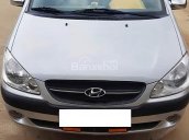 Bán Hyundai Getz 1.1 MT đời 2010, màu bạc, xe nhập