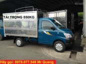 Thaco Towner 990 2018 tải trọng 990kg thùng kín máy xăng, tiết kiệm nhiên liệu, máy công nghệ Suzuki