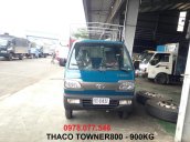 Thaco Towner 990 2018 tải trọng 990kg thùng kín máy xăng, tiết kiệm nhiên liệu, máy công nghệ Suzuki