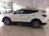 Cần bán Hyundai Santa Fe 2.2L máy dầu sản xuất 2018, màu trắng, giá tốt nhất miền Nam