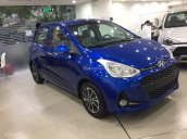 Hyundai Grand i10 1.0 AT đời 2018, màu xanh, chỉ cần 144 triệu lấy xe ngay, hỗ trợ trả góp. LH Hương: 0902.608.293