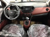 Hyundai Grand i10 1.0 AT đời 2018, màu xanh, chỉ cần 144 triệu lấy xe ngay, hỗ trợ trả góp. LH Hương: 0902.608.293