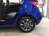 Hyundai Grand i10 1.0 AT đời 2018, màu xanh, chỉ cần 144 triệu lấy xe ngay, hỗ trợ trả góp. LH Hương: 0902.608.293