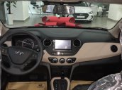 Hyundai Grand i10 1.0 AT đời 2018, màu trắng. Xe mới 100%, trả góp 85%, LH Hương: 0902.608.293