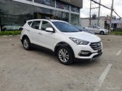 Bán xe Hyundai Santafe 2017, màu trắng