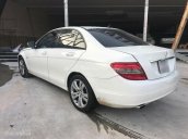 Cần bán Mercedes C200 đời 2008, màu trắng, giá 519tr