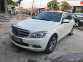 Cần bán Mercedes C200 đời 2008, màu trắng, giá 519tr