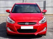 Cần bán Hyundai Accent 1.4AT đời 2015, màu đỏ