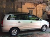 Cần bán Toyota Innova đời 2008, màu bạc số sàn