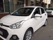 Cần bán gấp Hyundai Grand i10 đời 2016, màu trắng