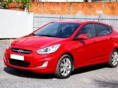 Cần bán Hyundai Accent 1.4AT đời 2015, màu đỏ