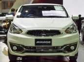 Cần bán Mitsubishi Mirage đời 2017, màu trắng, giá 399tr