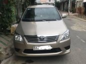 Cần bán gấp Toyota Innova E đời 2014, màu vàng chính chủ, giá chỉ 618 triệu