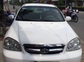 Bán xe cũ Daewoo Lacetti đời 2009, màu trắng xe gia đình