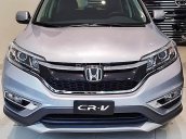 Bán xe Honda CR V 2.4AT đời 2017, màu bạc