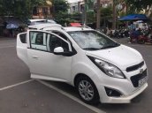 Bán xe cũ Chevrolet Spark đời 2014, màu trắng