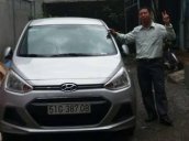 Bán Hyundai Grand i10 đời 2016, màu bạc