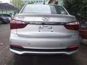 Bán xe Hyundai Grand i10 1.2AT đời 2017, màu bạc