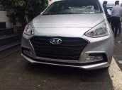 Bán xe Hyundai Grand i10 1.2AT đời 2017, màu bạc