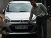 Bán Hyundai Grand i10 đời 2016, màu bạc