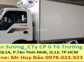 Bán xe đông lạnh Kia K165 tải 2 tấn 4, âm 18 độ, xe tải Kia đông lạnh Thaco K165, xe tải đông lạnh đi thành phố K165