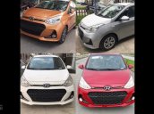 Cần bán Hyundai Grand i10 đời 2018, màu bạc, giá tốt nhất, nhiều khuyến mại