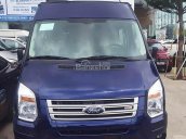 Cần bán xe Ford Transit Mid đời 2017, màu xanh lam, giá chỉ 862 triệu