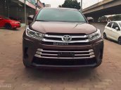 Bán Toyota Highlander 2.7 đời 2017, màu nâu, nhập khẩu nguyên chiếc